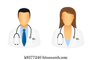 Doctor icons Doctor icons