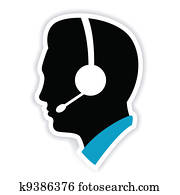 centro de la llamada, ejecutivo