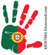 handprint, portugal handprint, portugal