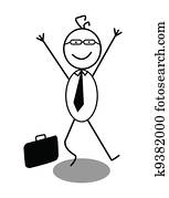 Happy Businessman