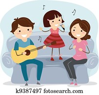 singen, familie singen, familie