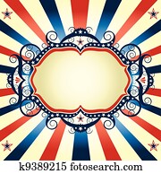 Tricolor US frame Tricolor US frame