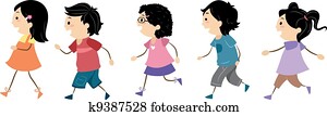 Walking Kids Walking Kids
