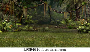 Jungle Scene Jungle Scene