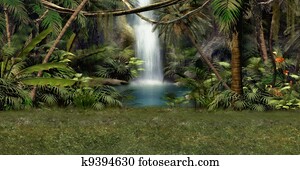 Jungle Waterfall Jungle Waterfall
