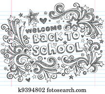 Welcome Back to School Doodle Stars Welcome Back to School Doodle Stars