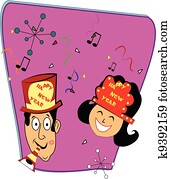 ראטרו, שמח, ראשי שנה