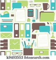 büro protestiert, muster