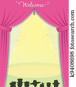 Theater stage Theater stage