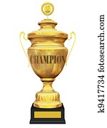 champion golden trophy champion golden trophy