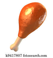 chicken leg isolated chicken leg isolated