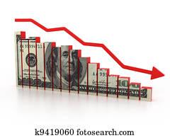 financial crisis, dollar diagram financial crisis, dollar diagram