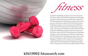 fitness ball and weights fitness ball and weights