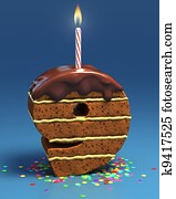 number nine shaped birthday cake number nine shaped birthday cake