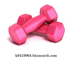 ורוד, כושר גופני, משקלות