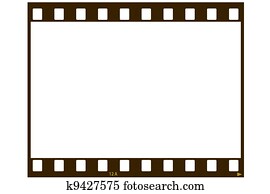 Blank film strip