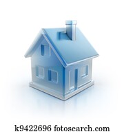 blue house icon blue house icon