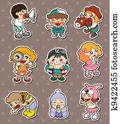 happy child stickers