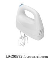 Drawing of a handheld electric mixer Drawing | apl0043 | Fotosearch