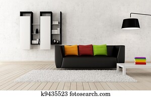 Modern living room Modern living room