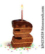 number three shaped chocolate cake number three shaped chocolate cake