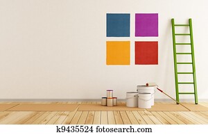 select color swatch to paint wall select color swatch to paint wall