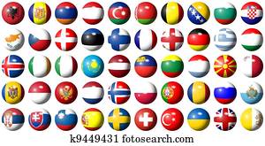 bandeiras, de, europa bandeiras, de, europa