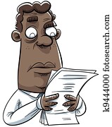 Cartoon Office Worker