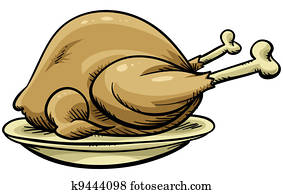 Cartoon Roast Chicken Cartoon Roast Chicken