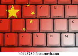 internet, en, china