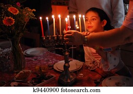 judeu, feriados, hanukkah
