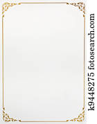 Vintage frame paper Vintage frame paper