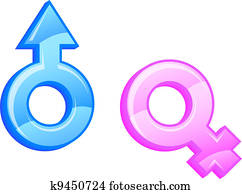 Gender symbols.