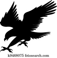 adler, vektor adler, vektor