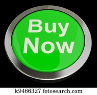 Buy Now Button In Green Showing Purchases And Online Shopping Buy Now Button In Green Showing Purchases And Online Shopping