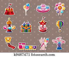 cartoon Playground stickers cartoon Playground stickers