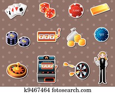 casino stickers casino stickers
