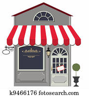 retro, κατάστημα