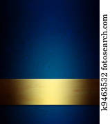 אלגנטי, כחול, ו, זהב, חג המולד, רקע