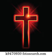 Christian symbol of the crucifix Christian symbol of the crucifix