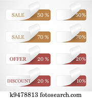 Discount labels Discount labels
