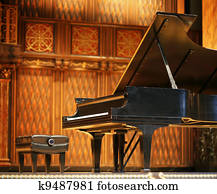 Concert grand piano Concert grand piano