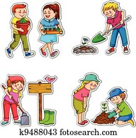 ogrodnictwo, dzieciaki