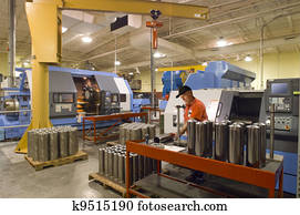 Machine shop worker Machine shop worker