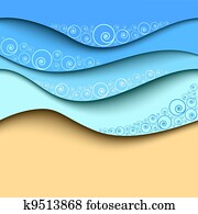 Summer sea beach background Summer sea beach background