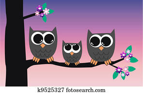 owl family