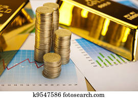 monatlich, bericht, finanz, begriff