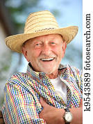 Portrait of senior man