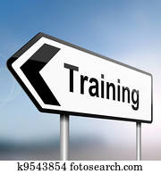Training concept. Training concept.