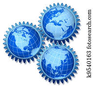 wereldeconomie, aansluitingen